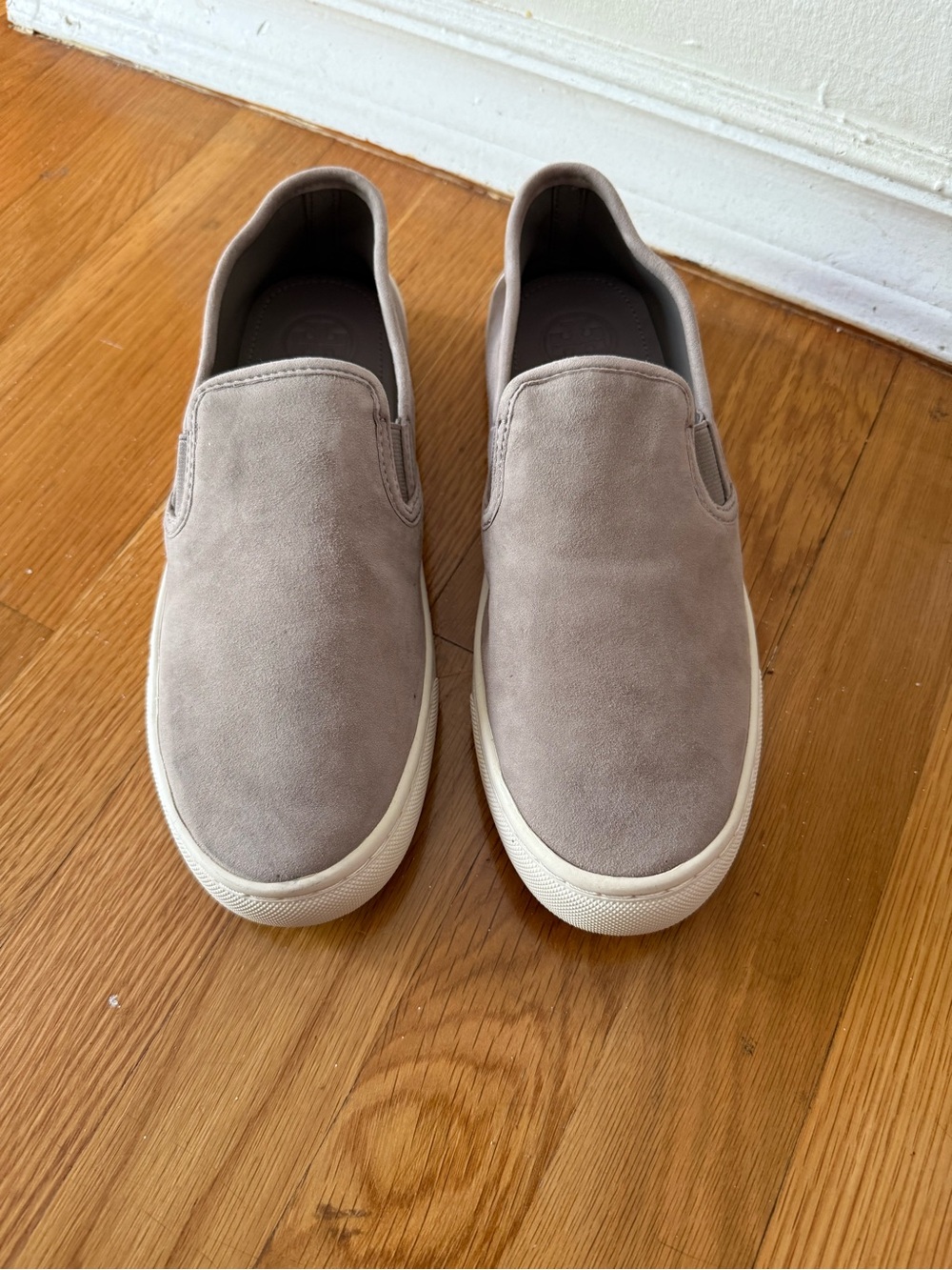 Tory Burch Slip-On Suede Sneakers